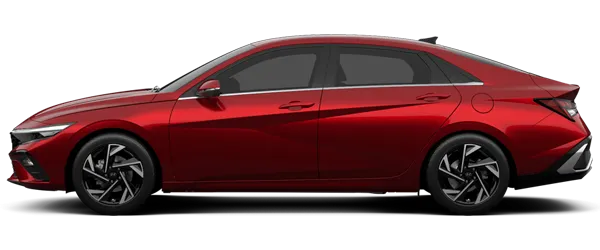 Hyundai Elantra Derin Kırmızı Metalik Fabrika Çıkış Rengi