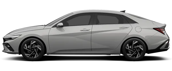 Hyundai Elantra Siber Gri Metalik Fabrika Çıkış Rengi