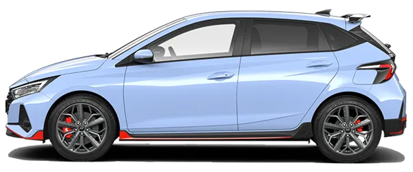 Hyundai İ20 N Performans Mavi Fabrika Çıkış Rengi