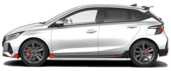 Hyundai İ20 N Şık Gümüş Fabrika Çıkış Rengi