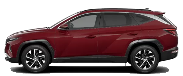 2025 Hyundai Tucson Gün Batımı Kırmızı Sedefli Rengi