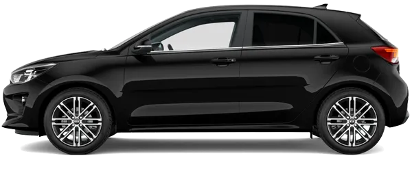 Kia Rio Hatchback Galaxy Siyah Fabrika Çıkış Rengi