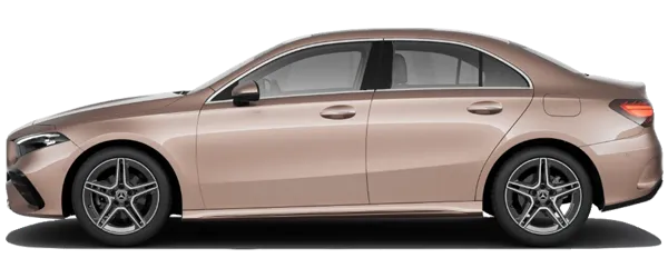 Mercedes A Serisi Sedan Metalik Rose Gold Fabrika Çıkış Rengi