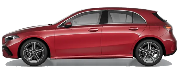 Mercedes A Serisi Metalik Kırmızı Fabrika Çıkış Rengi