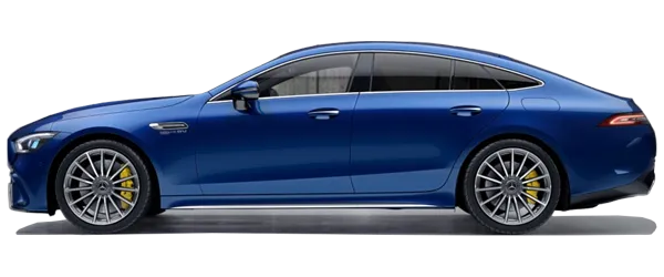 Mercedes AMG GT 4 Kapı Coupe Parlak Mavi Metalik Fabrika Çıkış Rengi