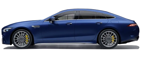 Mercedes AMG GT 4 Kapı Coupe Parlak Mavi Fabrika Çıkış Rengi