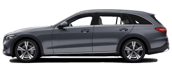 Mercedes C Serisi All Terrain Metalik Selenit Gri Fabrika Çıkış Rengi