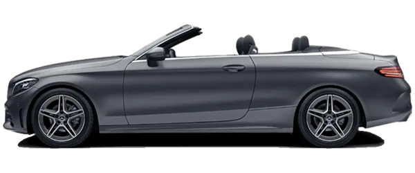 Mercedes C Serisi Cabriolet Mat Selenit Gri Fabrika Çıkış Rengi