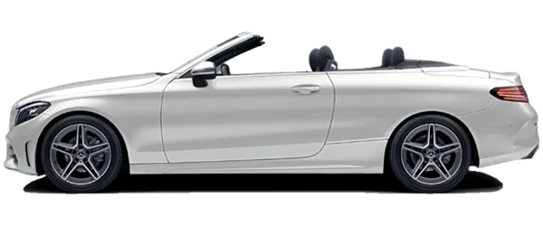 Mercedes C Serisi Cabriolet Metalik Elmas Beyaz Fabrika Çıkış Rengi