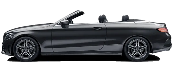 Mercedes C Serisi Cabriolet Metalik Grafit Gri Fabrika Çıkış Rengi