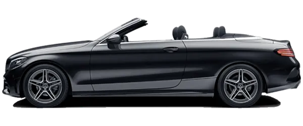Mercedes C Serisi Cabriolet Metalik Obsidiyen Siyahı Fabrika Çıkış Rengi