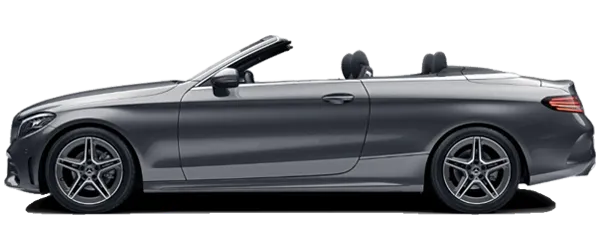 Mercedes C Serisi Cabriolet Metalik Selenit Gri Fabrika Çıkış Rengi