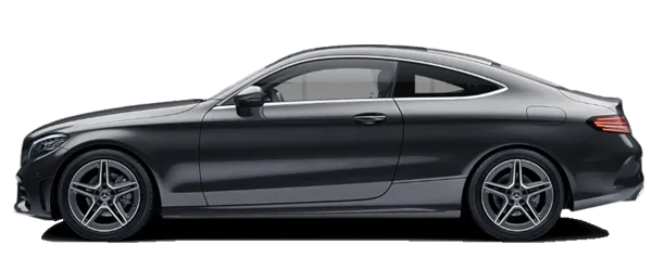 Mercedes C Serisi Coupe Metalik Grafit Gri Fabrika Çıkış Rengi