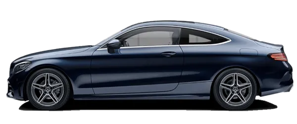 Mercedes C Serisi Coupe Metalik Kavansit Mavisi Fabrika Çıkış Rengi