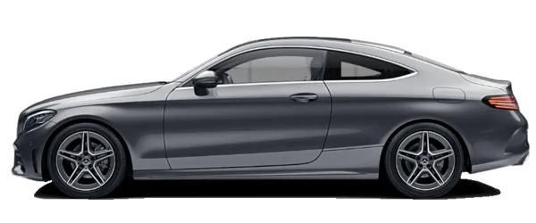 Mercedes C Serisi Coupe Metalik Selenit Gri Fabrika Çıkış Rengi