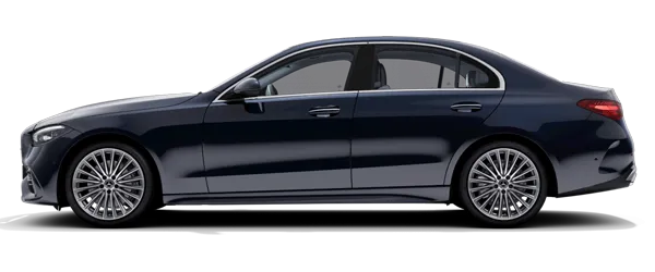 Mercedes C Serisi Sedan Metalik Kavansit Mavisi Fabrika Çıkış Rengi