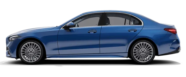 Mercedes C Serisi Sedan Metalik Spektral Mavi Fabrika Çıkış Rengi