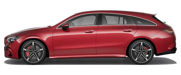 Mercedes CLA Shooting Brake Metalik Patagonya Kırmızısı Fabrika Çıkış Rengi