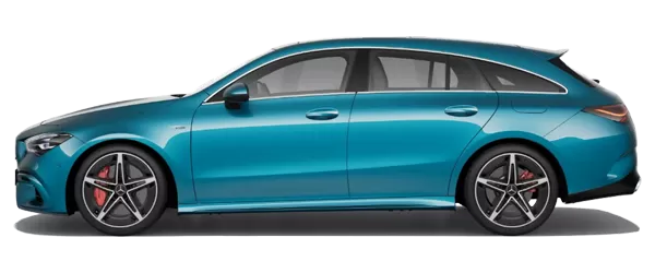 2025 Mercedes CLA Shooting Brake Metalik Hiper Mavi Rengi