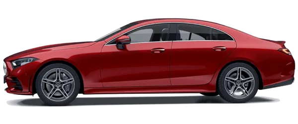 Mercedes CLS Coupe Metalik Kırmızı Fabrika Çıkış Rengi