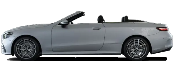 Mercedes E Serisi Cabriolet Metalik Gümüş Fabrika Çıkış Rengi