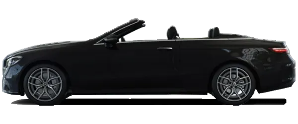 Mercedes E Serisi Cabriolet Metalik Obsidiyen Siyahı Fabrika Çıkış Rengi