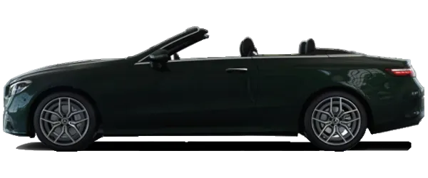 Mercedes E Serisi Cabriolet Metalik Zümrüt Yeşili Fabrika Çıkış Rengi