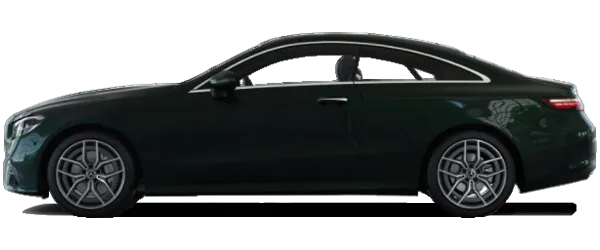 Mercedes E Serisi Coupe Metalik Zümrüt Yeşili Fabrika Çıkış Rengi