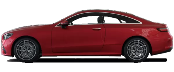 2025 Mercedes E Serisi Coupe Metalik Kırmızı Rengi