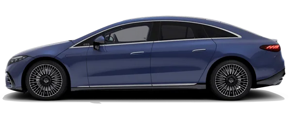 Mercedes EQS Metalik Sodalit Mavisi Fabrika Çıkış Rengi