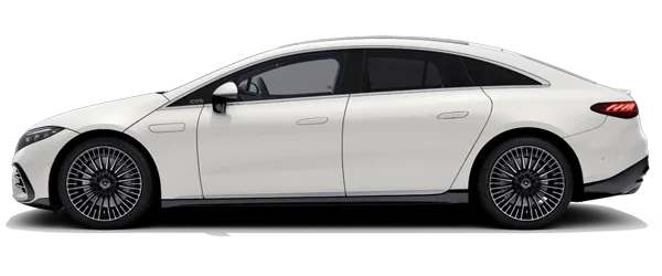 Mercedes EQS Metalik Elmas Beyaz Fabrika Çıkış Rengi