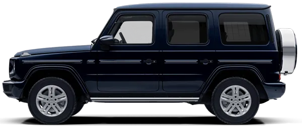 Mercedes G Serisi Metalik Kavansit Mavisi Fabrika Çıkış Rengi