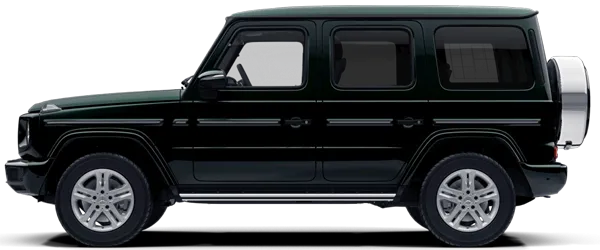 2024 Model Mercedes G Serisi Metalik Zümrüt Yeşili