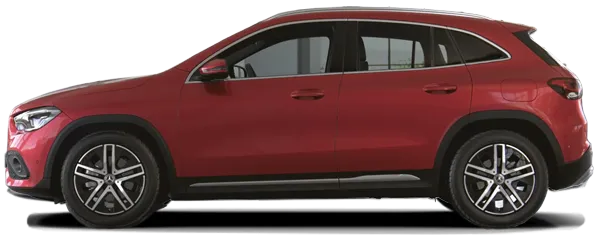 Mercedes GLA Metalik Kırmızı Fabrika Çıkış Rengi