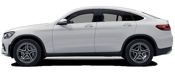 2024 Model Mercedes GLC Coupe Kutup Beyazı
