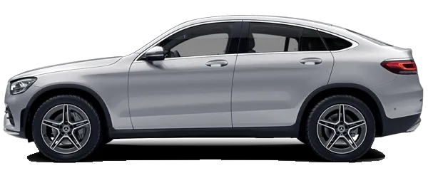 Mercedes GLC Coupe Metalik Gümüş Fabrika Çıkış Rengi