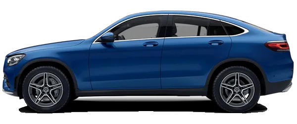 Mercedes GLC Coupe Metalik Spektral Mavi Fabrika Çıkış Rengi