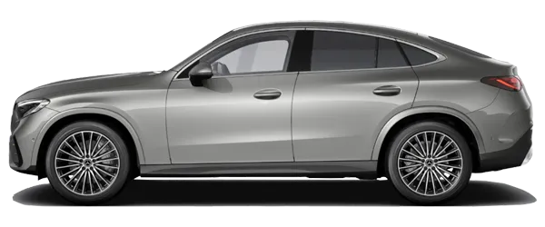 Mercedes GLC Coupe Mojave Gümüş Metalik Fabrika Çıkış Rengi