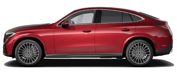 Mercedes GLC Coupe Metalik Patagonya Kırmızısı Fabrika Çıkış Rengi