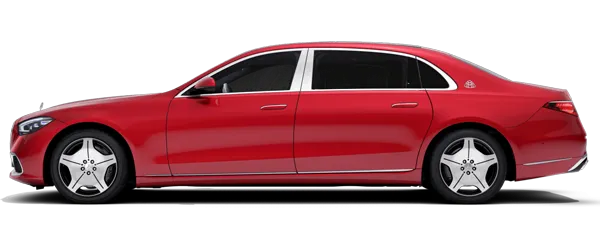 Mercedes S Serisi Maybach Metalik Kırmızı Fabrika Çıkış Rengi