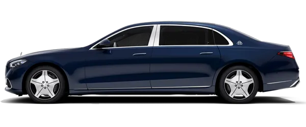 Mercedes S Serisi Maybach Metalik Deniz Mavisi Fabrika Çıkış Rengi