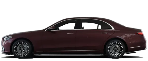 Mercedes S Serisi Sedan Rubelit Kırmızı Fabrika Çıkış Rengi