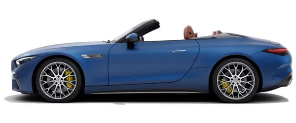 Mercedes SL Manufaktur Mat Spektral Mavisi Fabrika Çıkış Rengi