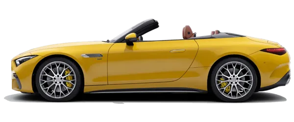 Mercedes SL Metalik Güneş Sarısı Fabrika Çıkış Rengi