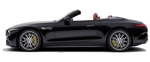 Mercedes SL Metalik Obsidiyen Siyahı Fabrika Çıkış Rengi