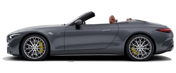 Mercedes SL Metalik Selenit Gri Fabrika Çıkış Rengi