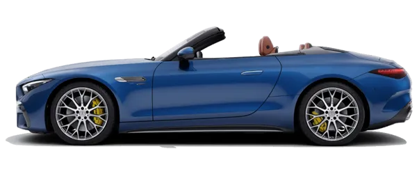 Mercedes SL Metalik Spektral Mavi Fabrika Çıkış Rengi