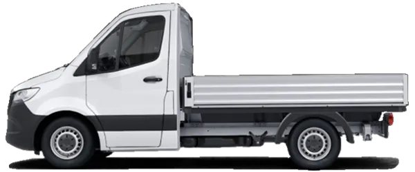 2024 Model Mercedes Sprinter Kamyonet Arktik Beyazı