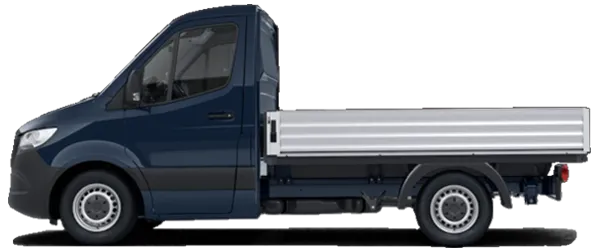 Mercedes Sprinter Kamyonet Çelik Mavi Fabrika Çıkış Rengi