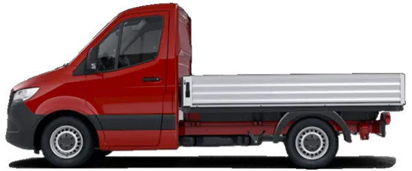 Mercedes Sprinter Kamyonet Kırmızı Fabrika Çıkış Rengi